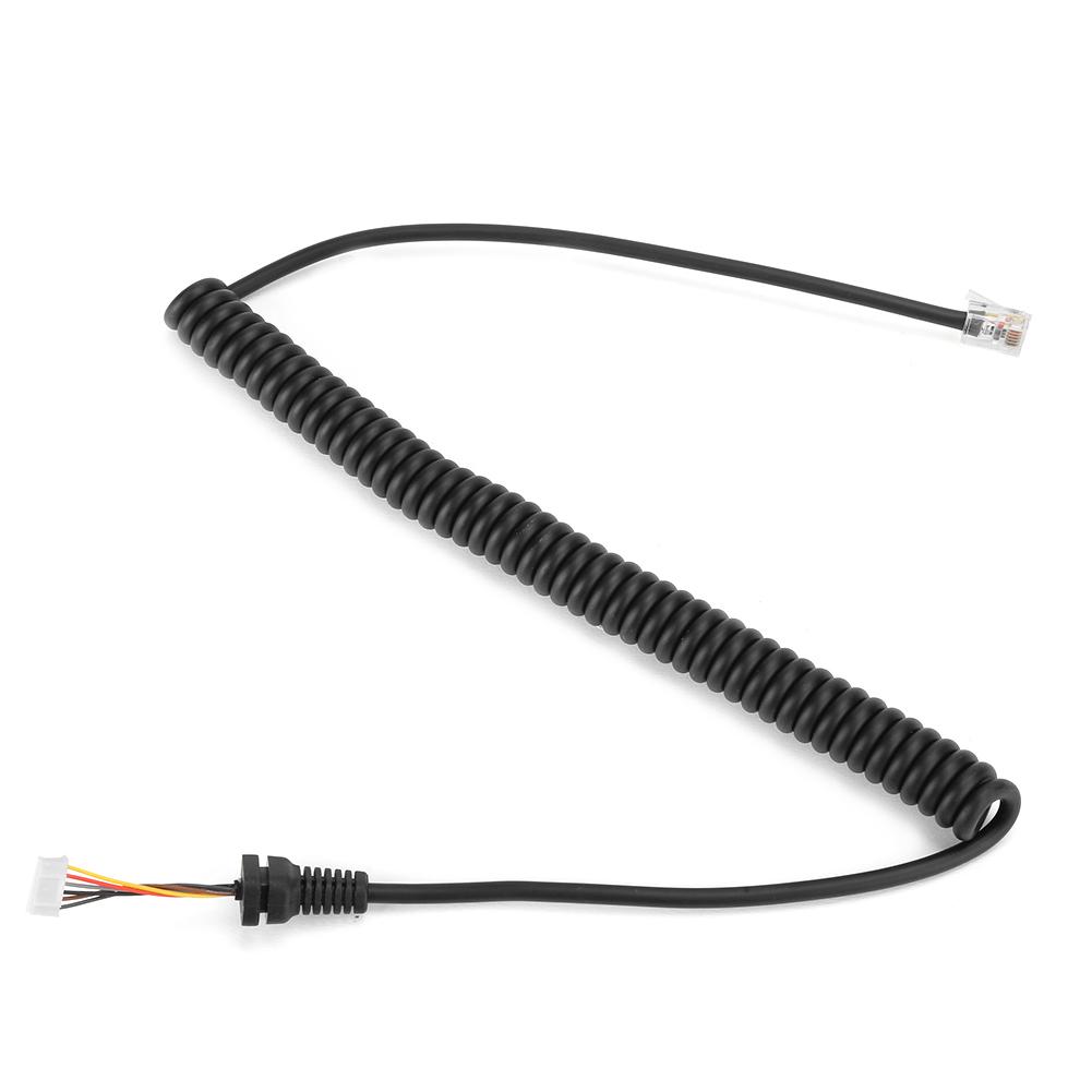 6-контактный микрофонный кабель, проводная линия для автомобильного радиоприемника YAESU FT‑7900R FT‑8900R MH‑48, динамик