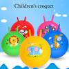 Children Kindergarten Outdoor Sports Inflatable Toys Kids Space Hopper Bouncing Balls Hop Ball
