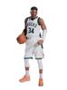 Real Masterpiece NBA Collection Giannis Antetokounmpo Collectible Figure White Large 653407 1/6