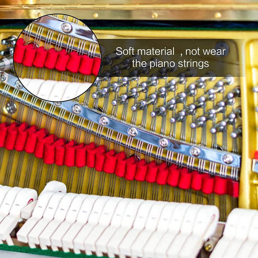 Профессиональный набор для настройки фортепиано, тюнинговый ключ, молоток, темпераментная полоса, набор для отключения звука, крепежный набор для фортепиано «сделай сам»