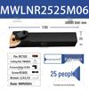 Держатель инструмента CNC 95° MWLNR/L 1616H06/2020K08 Токарный инструмент для наружной обработки в форме персика