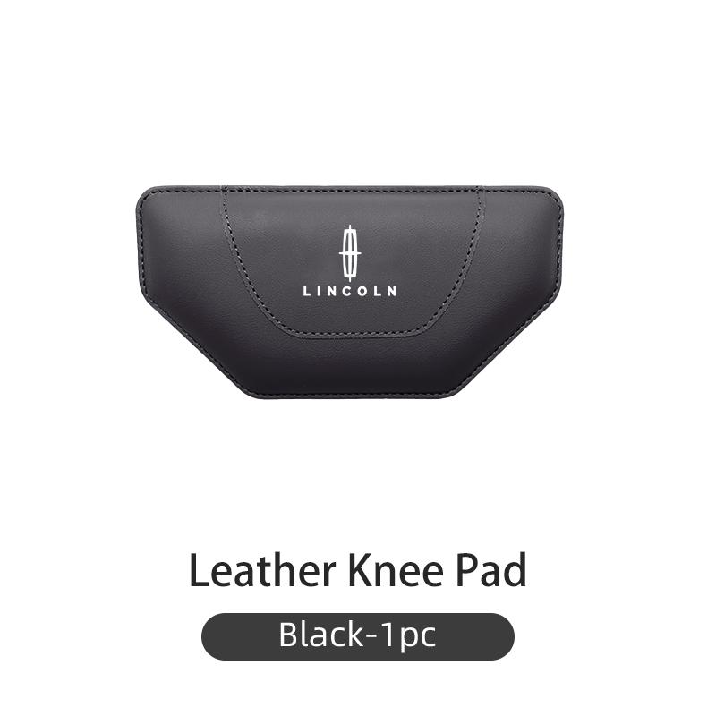 Leather Car Knee Pad Elbow Pillow Leg Cushion Hand Support Accessories For Lincoln MKZ MKX Aviator Navigator Continental Corsair UU222