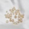 Бусины из натурального пресноводного жемчуга с крупным отверстием для самодельных украшений