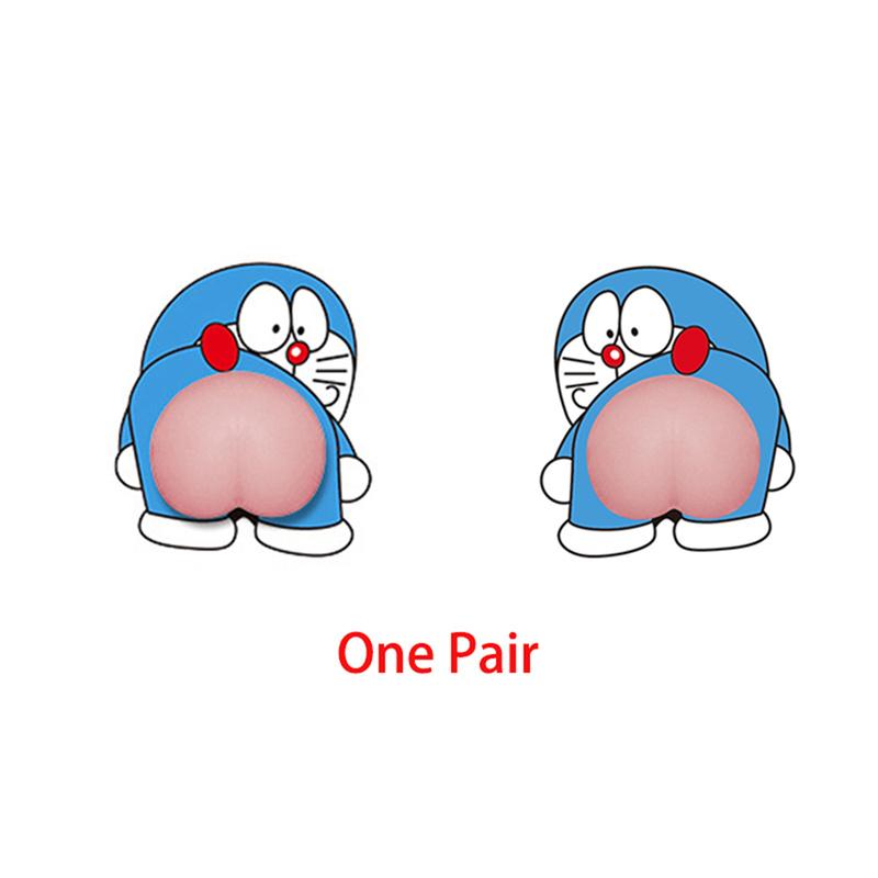 Защита от натирания двери автомобиля протектор против царапин милый приклад мультфильм против столкновений полосы украшения тела бампер защита губ