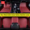 DOODRYER Custom Car Floor Mats For Chevrolet Aveo Kalos Gentra Lova Auto Carpets Foot Coche Accessorie