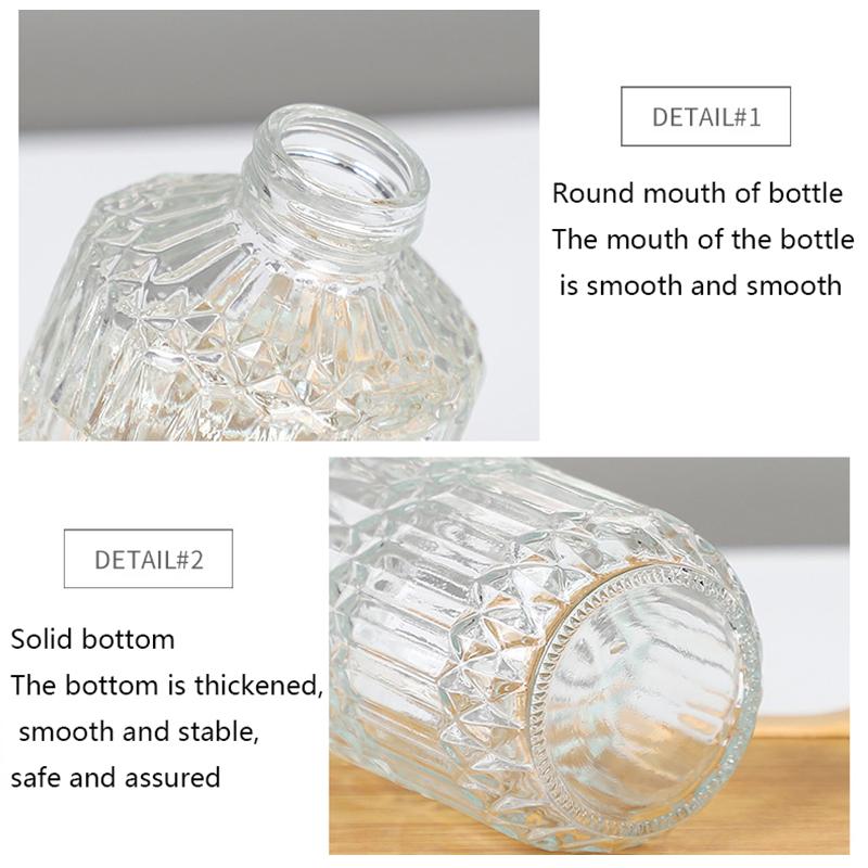 Стеклянный дозатор для мыла, дозатор для шампуня и геля для ванной комнаты, прозрачный сменный флакон, контейнер для лосьона, бутылка с пресс-насосом