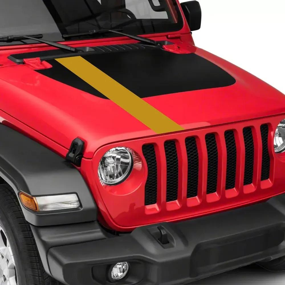 Наклейка на капот автомобиля для Jeep Gladiator JT Грузовик Графика Декор Наклейки Виниловые наклейки Аксессуары для тюнинга авто Стайлинг пикапа Чехол