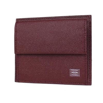[Porter] Кошелек ABLE 030-03442 Бордовый/22 Бордовый(22) компактный