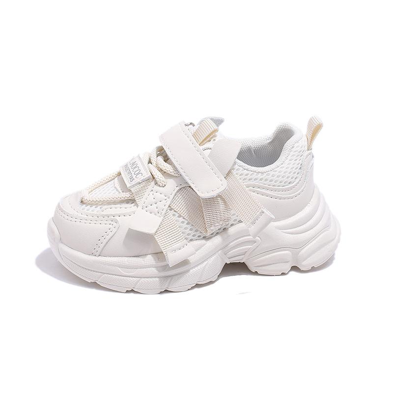 Children's dad shoes2026Spring new casual mesh shoes for boys and girls, breathable running shoes for toddlers and young boys