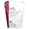 Calcium Citrate Chewy Bites, Sugar Free, Chocolate, Soft Chews, 90 Pieces