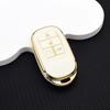 Чехол для смарт-ключа Honda CR-V HR-V Civic Accord Fit Pilot Passport (4/5 кнопок) – Прочный защитный чехол, кольца для брелока