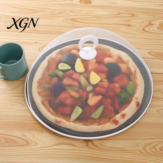 Rust Resistant Food Mesh for Patio Cover with Handle, Durable Stainless Steel Protector, Lightweight Covers Handles Tent Dishes And Fruit Platters