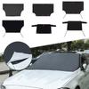 Солнцезащитный козырек от снега на лобовое стекло для внедорожников, автомобилей и многого другого, магнитный автомобильный лобовой козырек для защиты от солнца 1/2 шт. C6N7