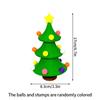 3D Printing Rotating Christmas Tree Fun Dancing Christmas Tree Decorations Gifts Desktop Decor Ornament Stress Relieving Toys