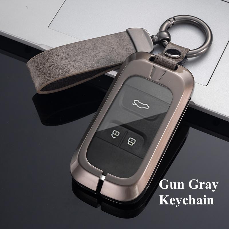 Металлический чехол для автомобильных ключей, автоаксессуары для Chery Tiggo 3 5X 4 8 Glx GX 7 8 2019 2020 Arrizo для Chery Tiggo 8 Pro Tiggo 8plus New 5 plus 7pro