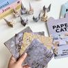 Креативный набор для детского оригами «Геометрические животные» - Полуготовые модели животных Кошка и Собака, более 50 дизайнов, Ручное складывание, Веселое творчество