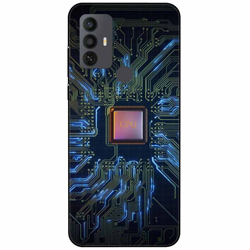 Phone Cover For Alcatel 1V 2021 Case Silicone Lovely Black Bumper Soft TPU Coque for Alcatel 1V (2021) 6002A 6002D 1 V Shells