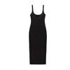 Spring New European and American Sexy Slim fit Vest Skirt Back Slit Sheath Middle Long Version One-Piece Dress 2289777
