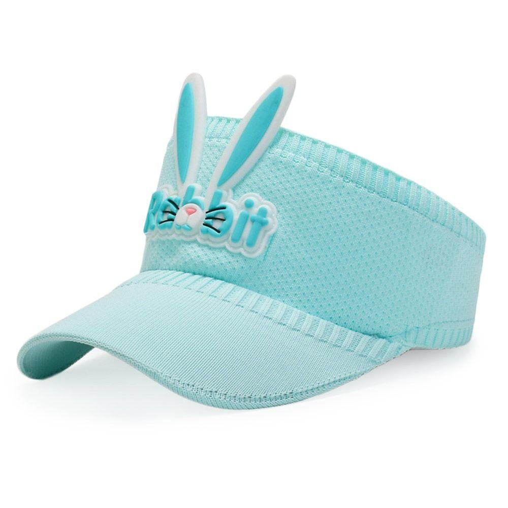 UV Protection Sun Hat Cute Rabbit Baseball Cap Outdoor Beach Hat Men Women