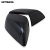 Rearview Mirror Cover Trim For Tesla Model X 2016-2024 2025 Carbon Fiber Side Door Mirror Protector Cap Accessories Car Styling