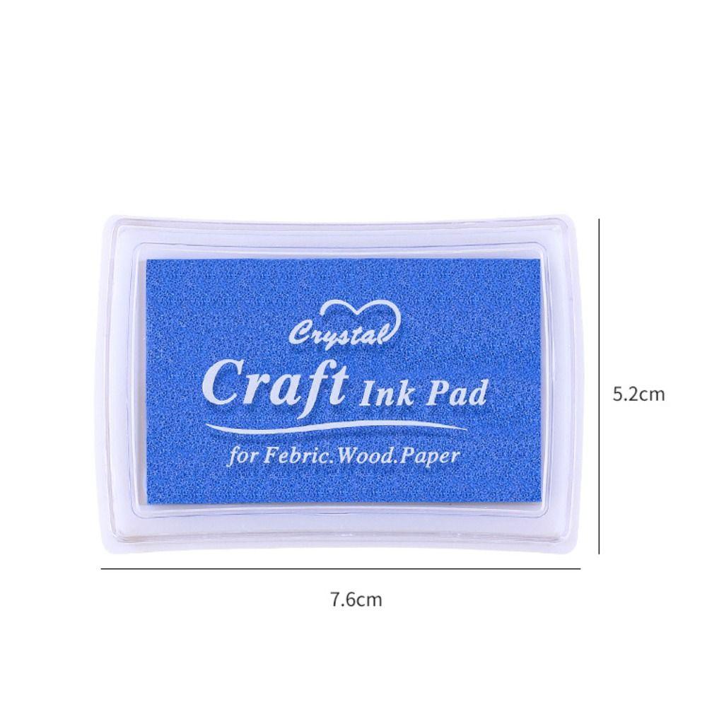 Quick-drying Finger Signature Inkpad Clear Stamping Thumbprint Ink Pad  Graffiti Drawing