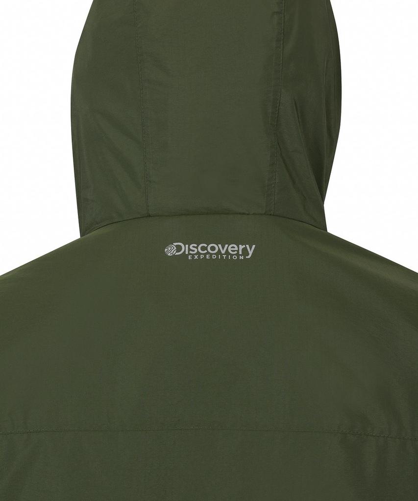 Мужская куртка Discovery Expedition Freshvent 2.0 с капюшоном и козырьком, защитой от УФ-лучей (D/Хаки)