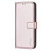 Flip case for Samsung Galaxy A25 5G, BINFEN Wallet, rose gold + 9H glass
