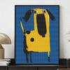 Diamond painting kit cute yellow dog. full diamond round mosaic handmade. home decoration gift