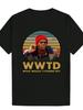 Men's Summer Casual Crew Neck Portrait T-Shirt  Unisex Pure Cotton Streetwear Shirt  oversized t shirt graphic t shirts
