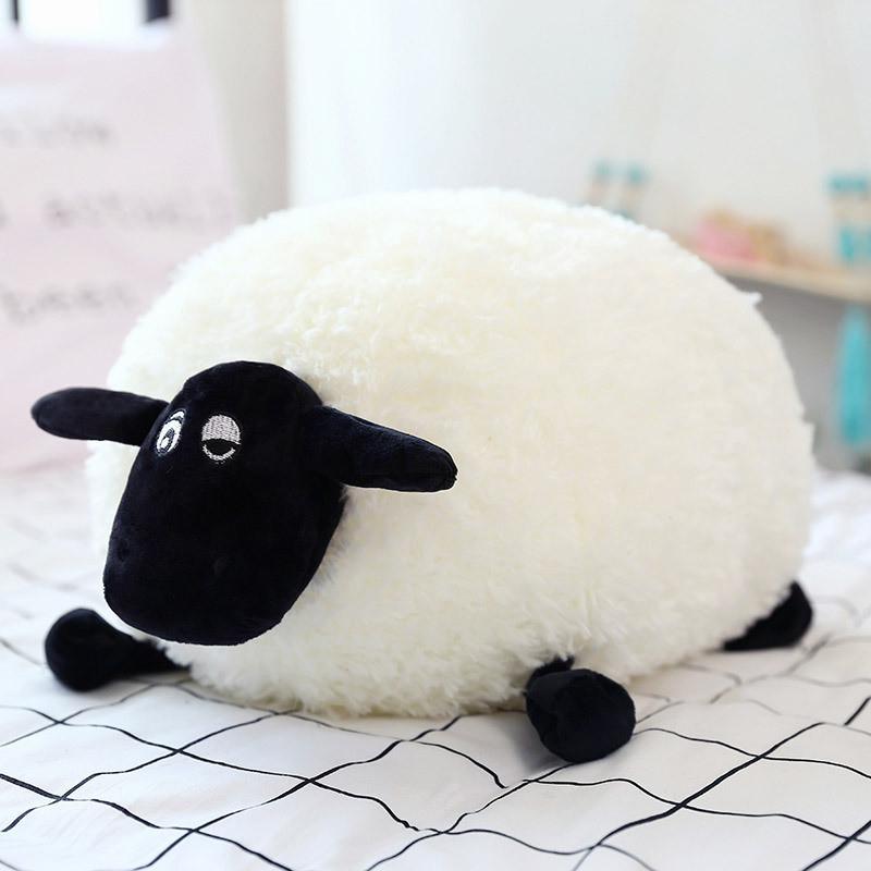 Adorable Shaun The Sheep Plush Toy Couple Pillow Soft Stuffed Animal Doll Gift