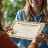 25 Сертификатов об успехе, Золотые Сертификаты для Учеников Учителей Родителей, 8 x 10 Дюймов Студенческие Сертификаты Признания, Классная комната
