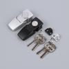 High Quality Cabinet Black Coated Metal Hasp Latch Dk604 Security Toggle Lock With Two Keys