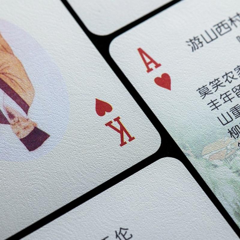 Мини игральные карты, Водонепроницаемые покерные карты Миниатюрные покерные карты Кукольный домик Покер Маленькая игра Колода карт для подростков и взрослых