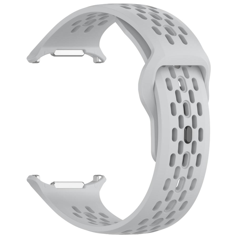 Ремешок для Samsung Watch Ultra Lightweight Hiking Holes Bracelet Подходит для мужчин и женщин для Galaxy Watch Ultra 47 мм Светло-серый ремешок