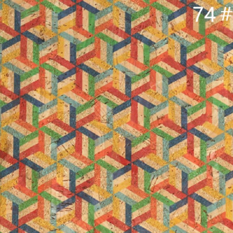 90*135 см 0,5 мм натуральная пробковая синтетическая кожаная ткань с рисунком под дерево, цветочная печать, искусственная ткань для фона, сумочка, обувь, декор своими руками