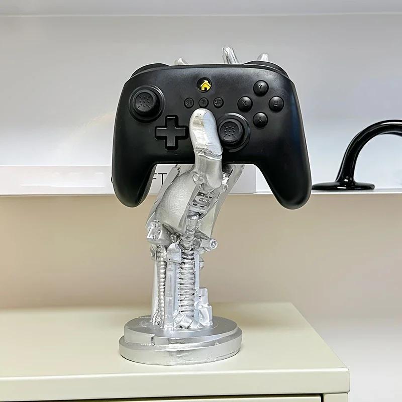 3D Cyberpunk Style Series Machine Creative Game Controller Desktop Stand Mechanical Handle Stand Decoration Home Decoration Gift