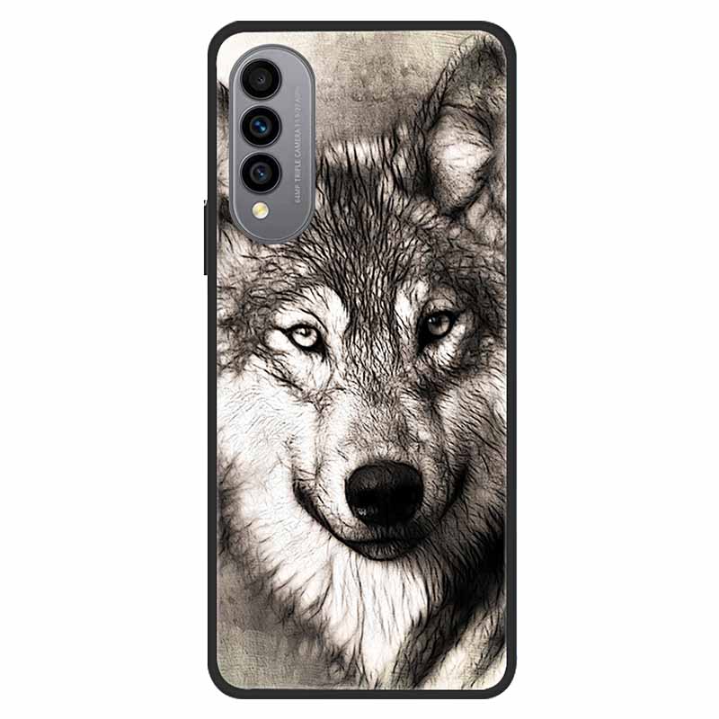 Для WIKO T50 Чехол T 50 Мягкий силикон ТПУ Задняя крышка Для Wiko T50 W-P861-01 W-P861-02 Чехол для телефона WikoT50 Черный Защитный Окрашенный