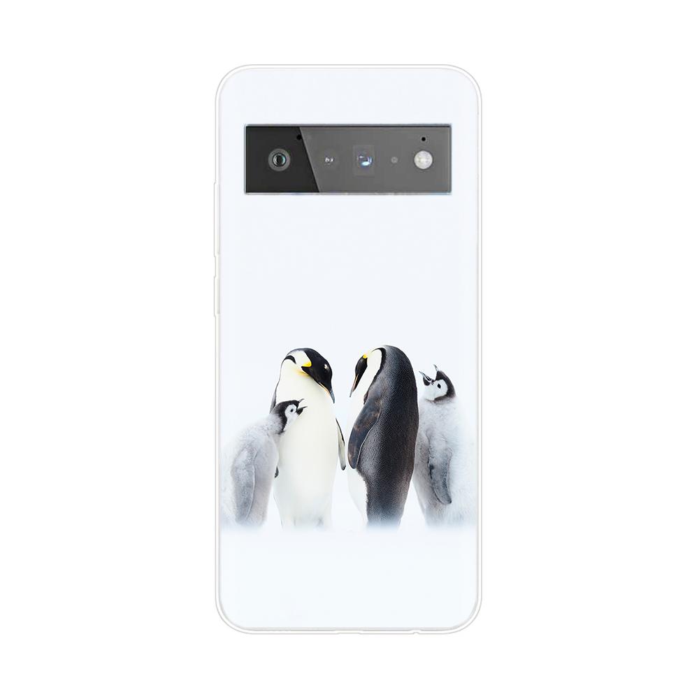 For Google Pixel 6 Pro Case Silicone Soft Clear TPU Phone Cover for Google Pixel6 Pixel 6 Pro 6A Case Pixel6A Cover Bumper Coque