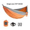 Portable Nylon Parachute Fabric Single and Double Size Outdoor Camping Hiking Garden Hammock