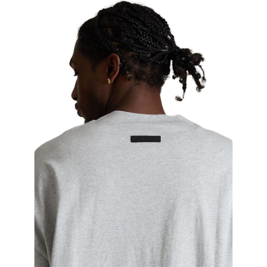 Fear of God Essentials SS24 drop2 Футболка с круглым вырезом 'Светло-серый меланж' Мужская 125SP244196F