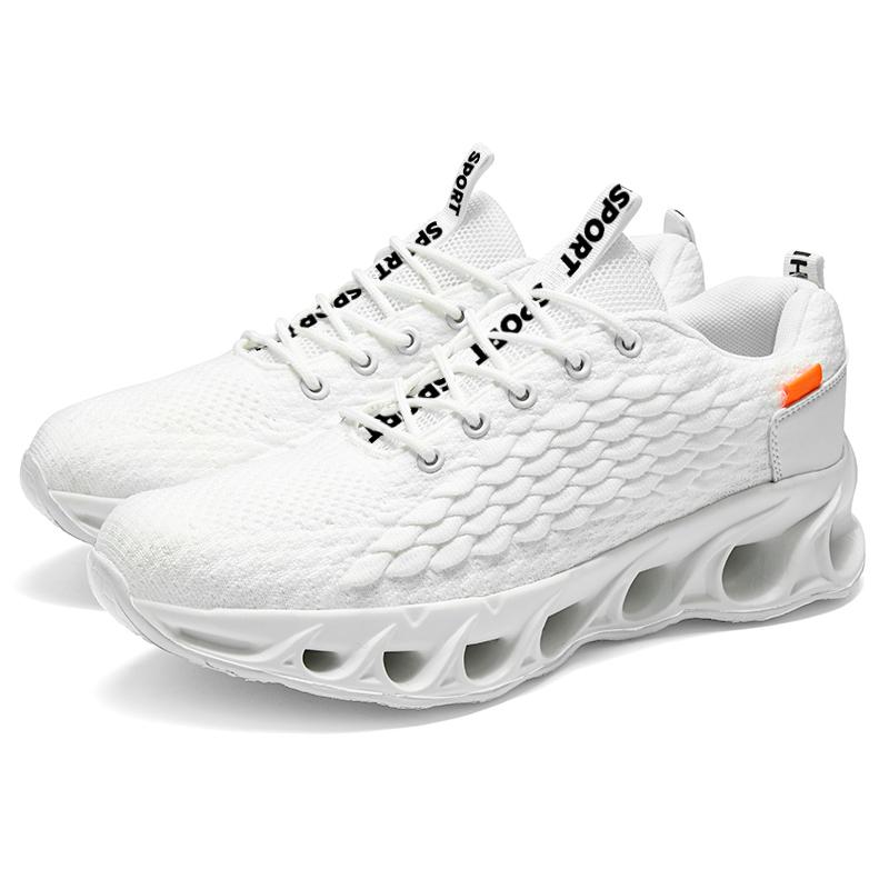 Мужские дышащие спортивные кроссовки с текстильным верхом