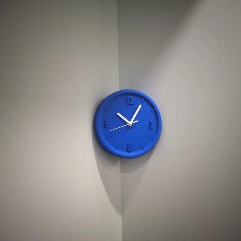 Modern Corner Wall Clock Living Room Elegant Digital Clocks Mechanism Silent Bedroom DIY Watch Luxury Interior Ornaments Minimalist Decoration
