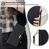 For Xiaomi 14T Pro Case PU Leather Wallet Stand Phone Cover with Crossbody Shoulder Strap
