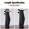 Women's Wool-Blend High-Waist Wide-Leg Casual Pants