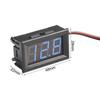 1pcs LED Digital Voltmeter 0.56 Inch 3 Wire LED Digital DC Voltmeter DC0V-30V Reverse Connection Protection