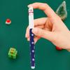 Christmas Erasable Gel Pen Set 0.4mm Festive Holiday Pens with Eraser Tips School Office Supplies for Students