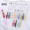 Metal Crocodile Clips Beadable Clip, Long-Tailed Clamp, Note Clip Memo Holder, Sturdy Holders DIY Photo for Office Home Desk, Party Favors Decorative