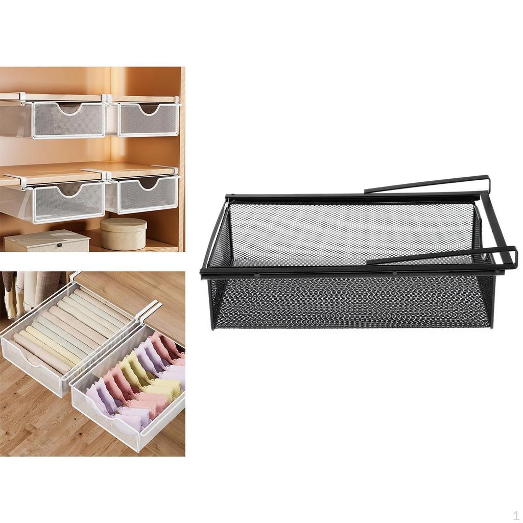 Closet Organizer Sock Underwear Under Shelf Storage for Bedroom