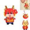 Ethnic Dragon Plush Toy Lucky Mascot Doll For Company Events And Wholesale Gifts