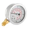 Hydraulic Pressure Gauge 0-600Bar G 1/4" 63mm Dial Hydraulic Water Pressure Gauge Meter Measuring Tool 0-8500Psi